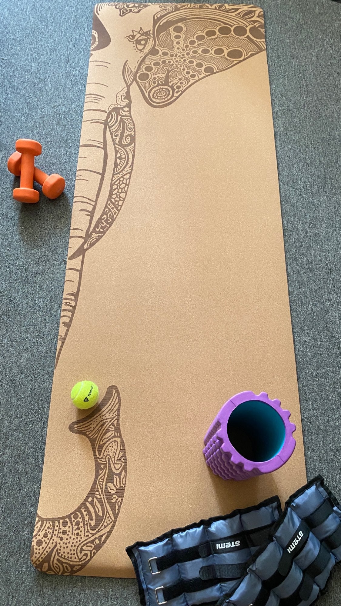 Tapis de Yoga en Liège Naturel